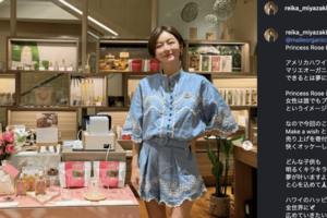 宮崎麗果（公式インスタグラムより）