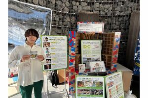 大阪・関西万博にも出展した株式会社ＰＯＩの昆虫食ブース（提供写真）