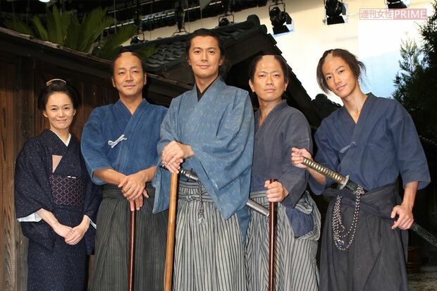 2009年、NHK大河ドラマ『龍馬伝』取材会にて