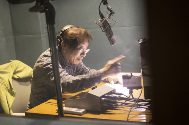 ナレーター・窪田等さん（撮影／矢島泰輔）