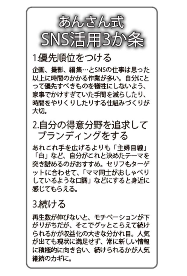 「SNSでの収益化を目指すには…」あんさん式SNS活用術