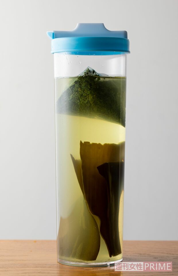 緑茶昆布水