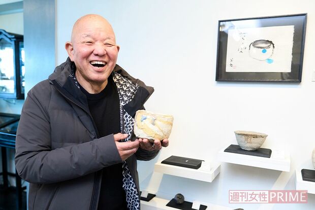 今年3月、東京・恵比寿のシス画廊にて『空っぽ展』を開催　撮影／伊藤和幸