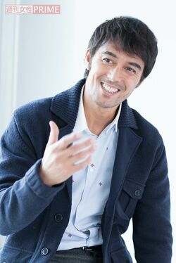 阿部寛　撮影／廣瀬靖士