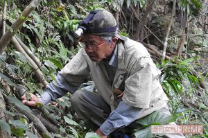具志堅隆松さん　撮影／渡瀬夏彦