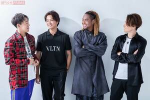 世界、TAKAHIRO、NESMITH、TETSUYA　撮影／廣瀬靖士