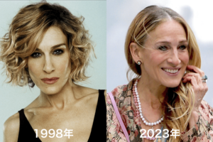 キャリー役、サラ・ジェシカ・パーカー（58）キムとの不仲説で1番に名前があがるサラ。映画製作が中止になった際は“残念よ”とこぼした（写真／共同通信社）