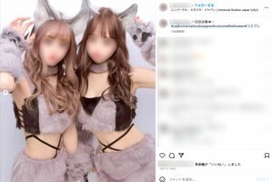 2022年10月には、女性インスタグラマーによる「下着ユニバ」が話題になった（インスタグラムより）
