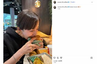 プライベート感あふれる写真を公開したCocomi(本人インスタグラムより)