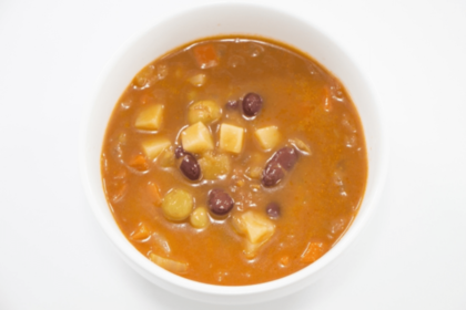 煮あずきミネストローネ（撮影者：加藤 淳）