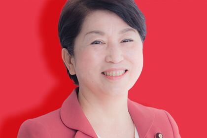 福島みずほ議員（公式サイトより）