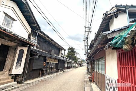 古い街並みが残る出雲市の木綿街道　撮影／編集部