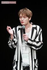 「ぼくはキスを待つタイプ（笑）」と告白するとともに、キス顔のプレゼントも　撮影／森田晃博