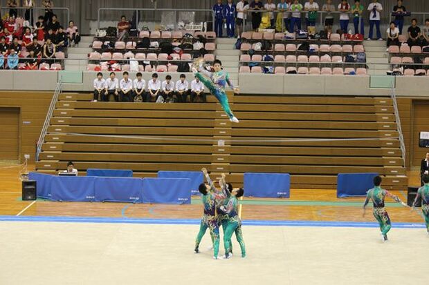 2015年の全日本インカレでの大技