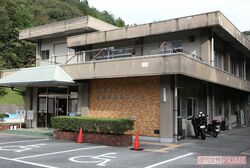 広島県動物愛護センター。現在は犬・猫を保護するだけで、殺処分は行われていない