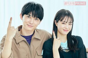 吉沢亮、広瀬すず　撮影／廣瀬靖士