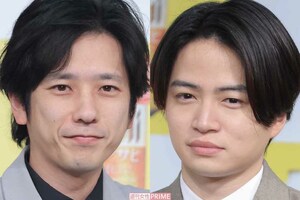 左から嵐の二宮和也、Sexy Zoneの菊池風磨