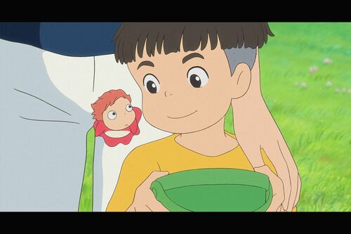 『崖の上のポニョ』(C)2008 Studio Ghibli・NDHDMT