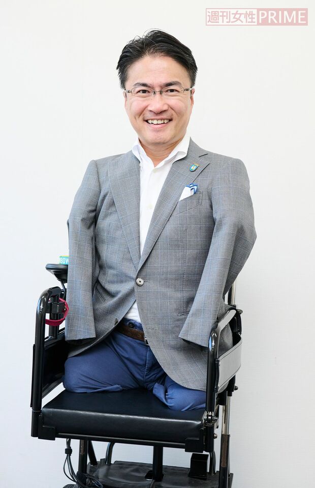 乙武洋匡さん　撮影／山田智絵