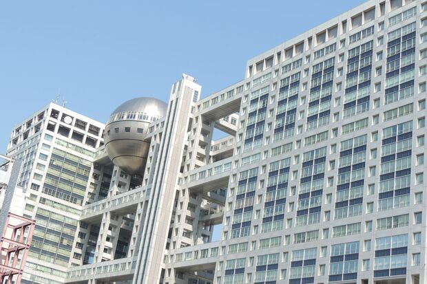 お台場にあるフジテレビ本社