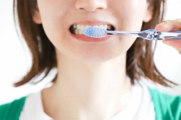 腸活2:歯磨きは食前にも※写真はイメージです