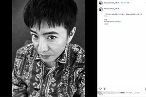 インスタグラムの自撮りは「マッチングアプリの写真みたい」と不評だが…（木村拓哉の公式インスタグラムより）