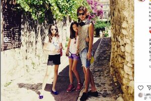 木村拓哉とCocomiとKoki,（@kokiより）