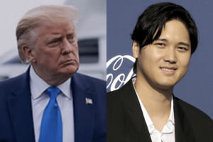 トランプ大統領（公式サイトより）とドジャース・大谷翔平