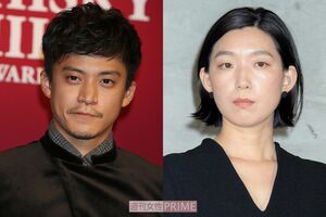 （左から）『日本沈没』に出演する小栗旬と『SUPERRICH』に出演する江口のりこ