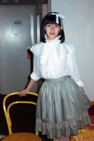 引っ込み思案だった少女時代、中学2年生くらい