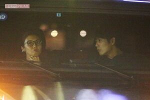 2014年9月、娘の学習塾送迎にきた松嶋菜々子と反町隆史