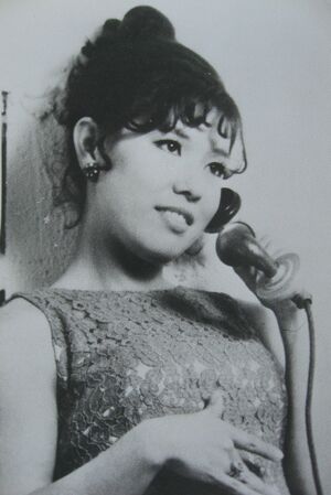 シャンソン歌手としてデビューし、活躍していた当時の平野レミ