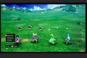 「文字が小さい」との指摘も…HD-2D版『ドラゴンクエストIIIそして伝説へ…』のゲーム場面（公式インスタグラムより）