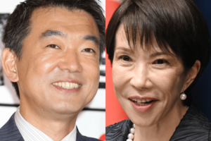 橋下徹氏と高市早苗首相