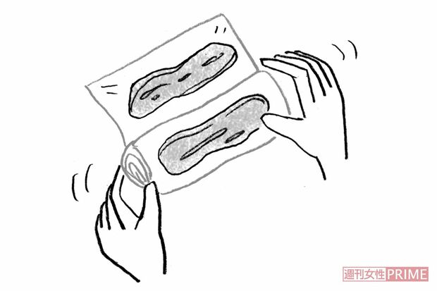 【ハム・ベーコン】ハムは砂糖をひとふりベーコンは1枚ずつラップして　イラスト/やのひろこ