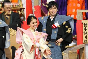 2020年2月に行われた豆まきのイベントでは、親しげに話す姿も見られた