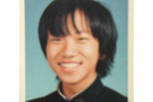 中学時代の山坂哲大容疑者（同級生より提供）