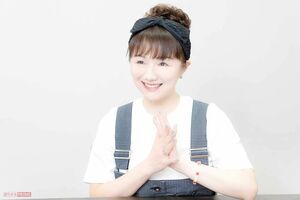 ‘72年1月14日生まれの『初代・電波子』こと滝島梓。TikTokで韓国と激辛の動画を発信しながら雑談の配信も行う（@paco_azusa）