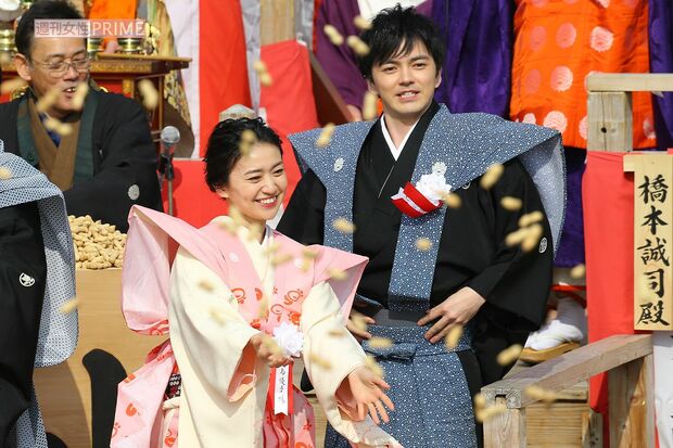 2020年2月に行われた豆まきのイベントでは、親しげに話す姿も見られた