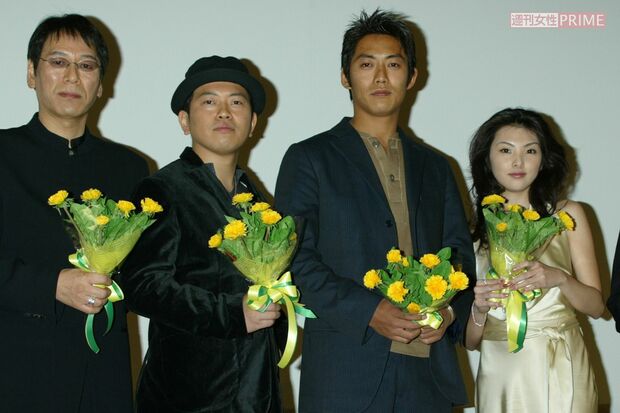 2003年、映画『13階段』舞台挨拶