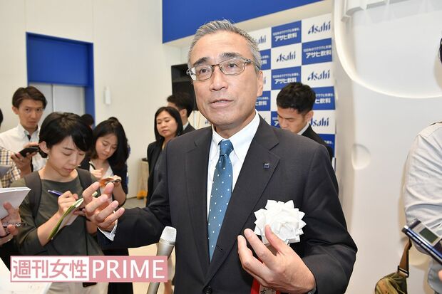 カルピス愛を大いに語る岸上克彦社長　撮影／渡邉智裕