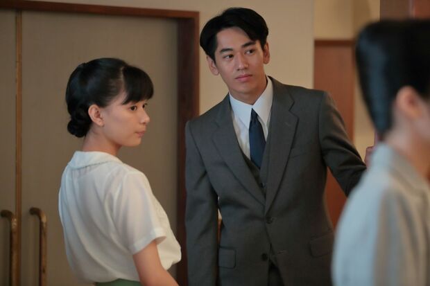 田中紀夫役の永山絢斗　(c)NHK