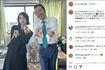 『民王R』に出演中のあのちゃんと遠藤憲一(あのちゃんの公式インスタグラムより)