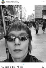 「In London」という言葉とともに投稿された窪田正孝の写真（本人のインスタグラムより）