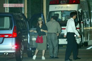 窪塚洋介の転落を受けて、病院に向かう妻の“のんちゃん”こと徳子さん3