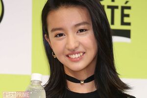 大塚製薬『ボディメンテ　ドリンク』CM発表会でのKoki,