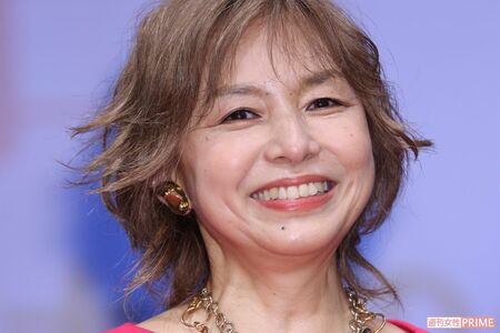 金髪姿の山口智子（2023年8月）