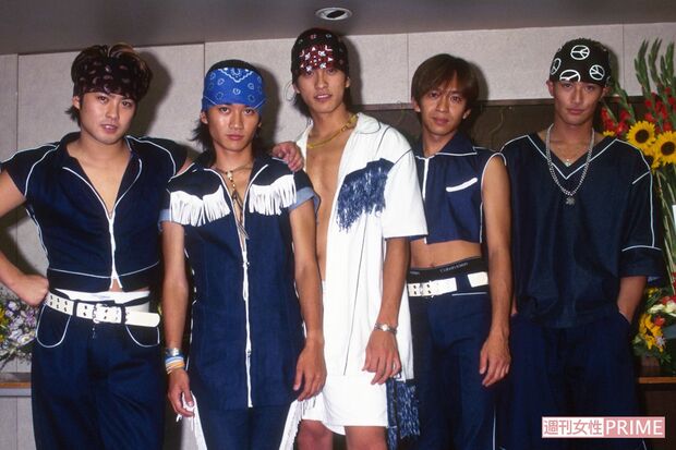 デビュー間もないTOKIO