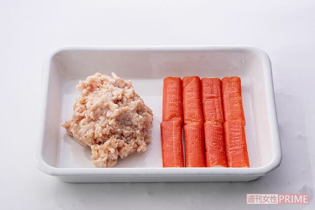 カニカマでかさ増し（撮影／廣瀬靖士）