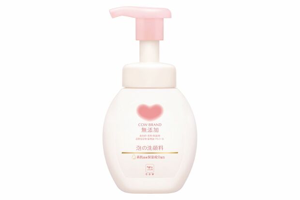 カウブランド 無添加 泡の洗顔料/160ml 748円 牛乳石けん共進社